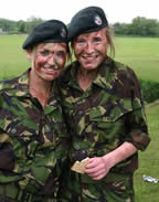 Happy junior cadets
