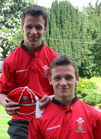 Cathedral School twins play rugby for Wales
