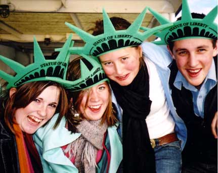 Photograph: Students in New York